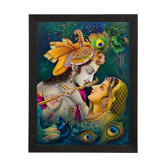 FusionEx™ Radha Krishna Matt Textured UV Art Painting