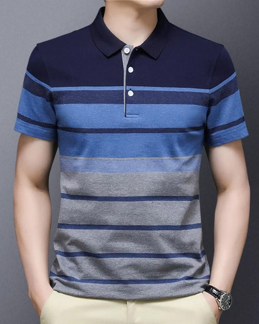 FusionEx™ Eyebogler Men Half Sleeves Polo Neck T-shirt